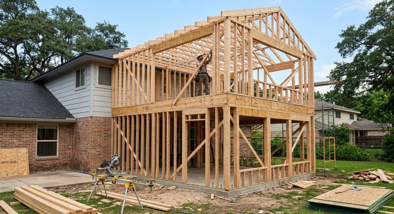 Attic Framing in Kansas City, KS