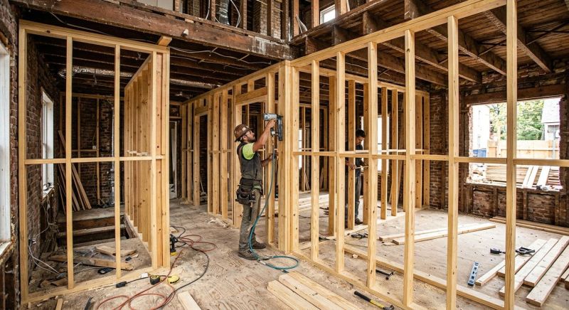 Home Remodeling Framing in Conroe, TX